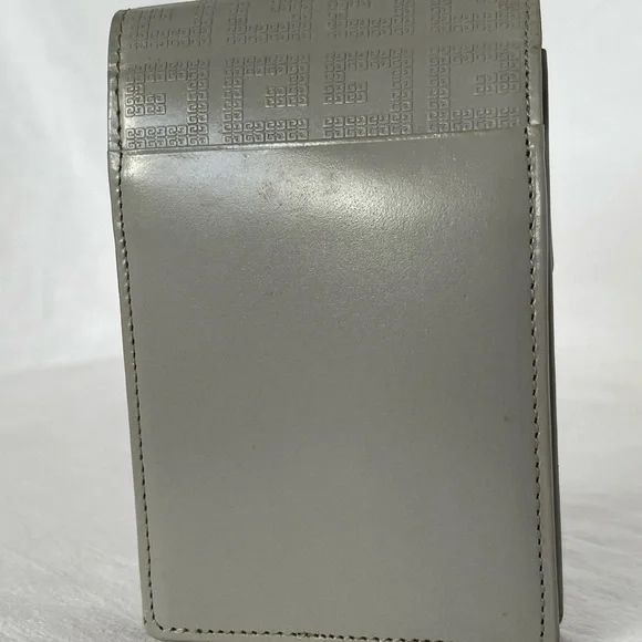 GIVENCHY Vintage Logo Leather Cigarette Case